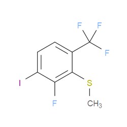 Aobchem&nbsp;(2-Fluoro-3-iodo-6-(trifluoromethyl)phenyl)(methyl)sulfane | ≥97% | CAS 2710570-81-1 | C8H5F4IS | 1g