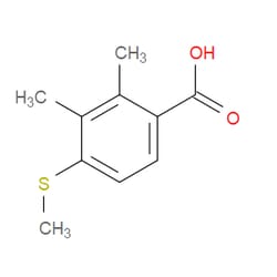 Aobchem&nbsp;2 3-Dimethyl-4-(methylthio)benzoic acid | ≥97% | CAS 118939-24-5 | C10H12O2S | 1g