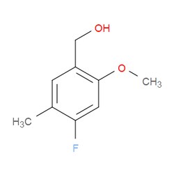Aobchem&nbsp;(4-Fluoro-2-methoxy-5-methylphenyl)methanol | ≥97% | CAS 1896485-81-6 | C9H11FO2 | 250mg