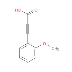 Aobchem&nbsp;3-(2-Methoxyphenyl)-2-propynoic acid | ≥95% | CAS 7342-00-9 | C10H8O3 | 500mg