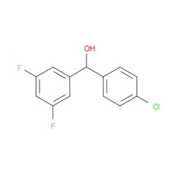 Aobchem&nbsp;-(4-Chlorophenyl)-3 5-difluorobenzenemethanol | ≥95% | CAS 844683-38-1 | C13H9ClF2O | 1g