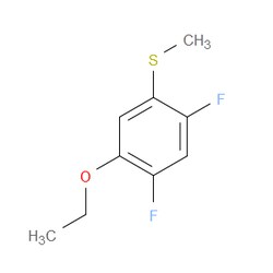 Aobchem&nbsp;(5-Ethoxy-2 4-difluorophenyl)(methyl)sulfane | ≥97% | CAS 2384950-02-9 | C9H10F2OS | 1g