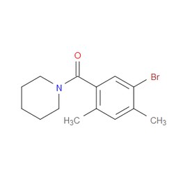 Aobchem&nbsp;(5-Bromo-2 4-dimethylphenyl)(piperidin-1-yl)methanone | ≥97% | CAS 2734776-94-2 | C14H18BrNO | 1g