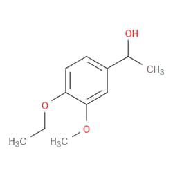 Aobchem&nbsp;1-(4-Ethoxy-3-methoxyphenyl)ethanol | ≥97% | CAS 1048917-96-9 | C11H16O3 | 1g