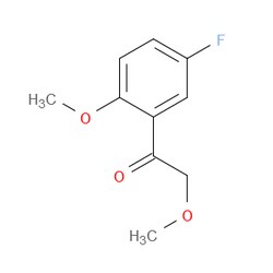 Aobchem&nbsp;Ethanone  1-(5-fluoro-2-methoxyphenyl)-2-methoxy- | ≥95% | CAS 1158048-13-5 | C10H11FO3 | 500mg