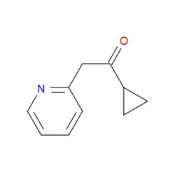 Aobchem&nbsp;1-Cyclopropyl-2-(2-pyridinyl)ethanone | ≥95% | CAS 57276-32-1 | C10H11NO | 1g