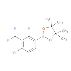 Aobchem&nbsp;2-(4-Chloro-3-(difluoromethyl)-2-fluorophenyl)-4 4 5 5-tetramethyl-1 3 2-dioxaborolane | ≥97% | CAS 1544563-33-8 | C13H15BClF3O2 | 250mg