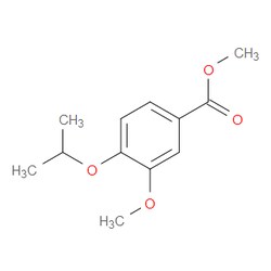 Aobchem&nbsp;Methyl 4-isopropoxy-3-methoxybenzoate | ≥95% | CAS 3535-27-1 | C12H16O4 | 250mg