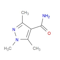 Aobchem&nbsp;1 3 5-Trimethyl-1H-pyrazole-4-carboxamide | ≥95% | CAS 861586-14-3 | C7H11N3O | 500mg