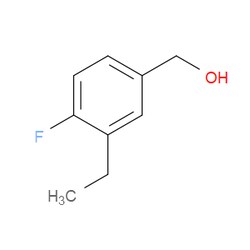 Aobchem&nbsp;(3-Ethyl-4-fluorophenyl)methanol | ≥97% | CAS 1135253-08-5 | C9H11FO | 1g