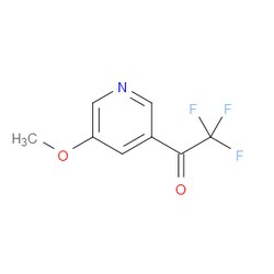 Aobchem&nbsp;2 2 2-Trifluoro-1-(5-methoxypyridin-3-yl)ethanone | ≥97% | CAS 1060801-76-4 | C8H6F3NO2 | 500mg