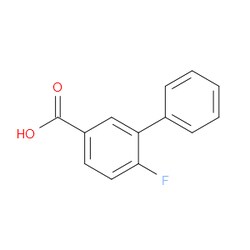 Aobchem&nbsp;6-Fluoro-[1 1 -biphenyl]-3-carboxylic acid | ≥97% | CAS 1082484-37-4 | C13H9FO2 | 1g