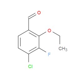 Aobchem&nbsp;4-Chloro-2-ethoxy-3-fluorobenzaldehyde | ≥97% | CAS 2386709-54-0 | C9H8ClFO2 | 1g