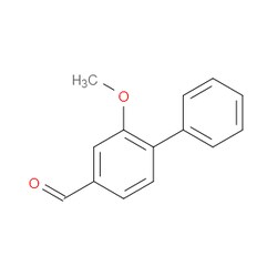 Aobchem&nbsp;2-Methoxy-[1 1 -biphenyl]-4-carbaldehyde | ≥97% | CAS 248263-04-9 | C14H12O2 | 1g