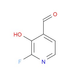 Aobchem&nbsp;2-Fluoro-3-hydroxyisonicotinaldehyde | ≥97% | CAS 1227594-02-6 | C6H4FNO2 | 500mg