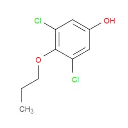 Aobchem&nbsp;3 5-Dichloro-4-propoxyphenol | ≥97% | CAS 1396173-86-6 | C9H10Cl2O2 | 1g