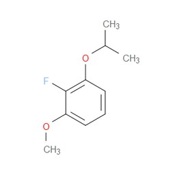 Aobchem&nbsp;2-Fluoro-1-isopropoxy-3-methoxybenzene | ≥97% | CAS 1369918-05-7 | C10H13FO2 | 1g