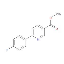 Aobchem&nbsp;Methyl 6-(4-fluorophenyl)nicotinate | ≥97% | CAS 149500-84-5 | C13H10FNO2 | 250mg