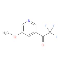 Aobchem&nbsp;2 2 2-Trifluoro-1-(5-methoxypyridin-3-yl)ethanone | ≥97% | CAS 1060801-76-4 | C8H6F3NO2 | 1g