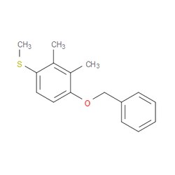 Aobchem&nbsp;(4-(Benzyloxy)-2 3-dimethylphenyl)(methyl)sulfane | ≥97% | CAS 2586127-38-8 | C16H18OS | 250mg