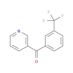 Aobchem&nbsp;3-Pyridinyl[3-(trifluoromethyl)phenyl]methanone | ≥97% | CAS 59190-60-2 | C13H8F3NO | 500mg