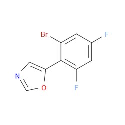 Aobchem&nbsp;5-(2-Bromo-4 6-difluorophenyl)oxazole | ≥97% | CAS 2364584-90-5 | C9H4BrF2NO | 250mg
