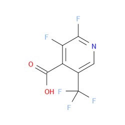 Aobchem&nbsp;2 3-Difluoro-5-(trifluoromethyl)isonicotinic acid | ≥97% | CAS 2092503-17-6 | C7H2F5NO2 | 1g