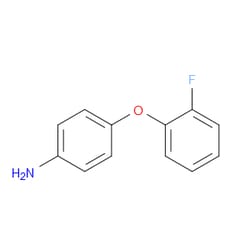 Aobchem&nbsp;4-(2-Fluorophenoxy)benzenamine | ≥95% | CAS 305801-12-1 | C12H10FNO | 1g