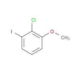 Aobchem&nbsp;2-Chloro-1-iodo-3-methoxybenzene | ≥95% | CAS 945470-04-2 | C7H6ClIO | 250mg