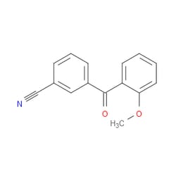 Aobchem&nbsp;3-(2-Methoxybenzoyl)benzonitrile | ≥95% | CAS 131117-96-9 | C15H11NO2 | 500mg
