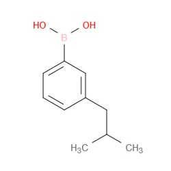 Aobchem&nbsp;3-Isobutylphenylboronic acid | ≥95% | CAS 153624-42-1 | C10H15BO2 | 500mg