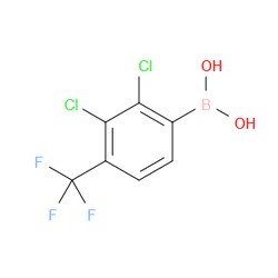 Aobchem&nbsp;(2 3-Dichloro-4-(trifluoromethyl)phenyl)boronic acid | ≥95% | CAS 2940986-77-4 | C7H4BCl2F3O2 | 500mg