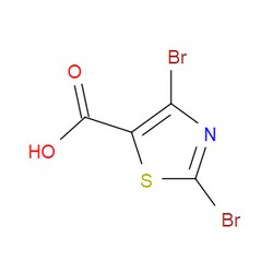 Aobchem&nbsp;2 4-Dibromothiazole-5-carboxylic acid | ≥97% | CAS 139669-96-8 | C4HBr2NO2S | 500mg
