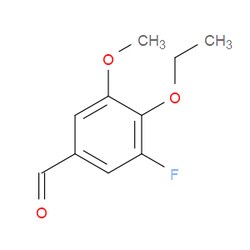 Aobchem&nbsp;4-Ethoxy-3-fluoro-5-methoxybenzaldehyde | ≥97% | CAS 2386564-56-1 | C10H11FO3 | 1g