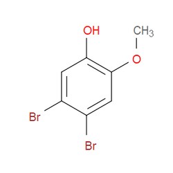 Aobchem&nbsp;4 5-Dibromo-2-methoxyphenol | ≥97% | CAS 38926-86-2 | C7H6Br2O2 | 500mg