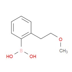 Aobchem&nbsp;(2-(2-Methoxyethyl)phenyl)boronic acid | ≥95% | CAS 1122568-03-9 | C9H13BO3 | 500mg