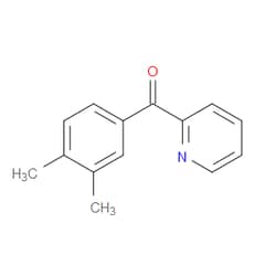 Aobchem&nbsp;Methanone  (3 4-dimethylphenyl)-2-pyridinyl- | ≥95% | CAS 102001-19-4 | C14H13NO | 500mg