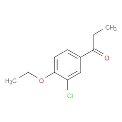 Aobchem&nbsp;1-Propanone  1-(3-chloro-4-ethoxyphenyl)- | ≥95% | CAS 857391-37-8 | C11H13ClO2 | 1g