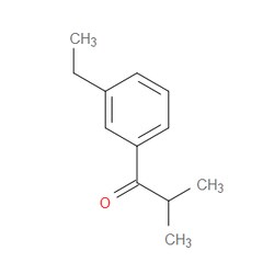 Aobchem&nbsp;1-(3-Ethylphenyl)-2-methyl-1-propanone | ≥95% | CAS 1443306-64-6 | C12H16O | 1g