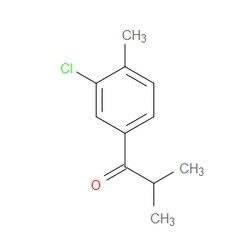 Aobchem&nbsp;1-Propanone  1-(3-chloro-4-methylphenyl)-2-methyl- | ≥95% | CAS 75187-42-7 | C11H13ClO | 1g