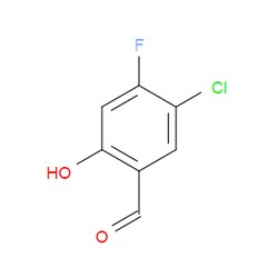 Aobchem&nbsp;5-Chloro-4-fluoro-2-hydroxybenzaldehyde | ≥97% | CAS 264879-16-5 | C7H4ClFO2 | 250mg
