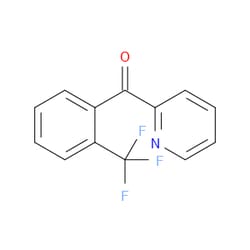Aobchem&nbsp;Methanone  2-pyridinyl[2-(trifluoromethyl)phenyl]- | ≥97% | CAS 898779-76-5 | C13H8F3NO | 500mg