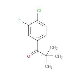 Aobchem 1-(4-Chloro-3-fluorophenyl)-2 2-dimethyl-1-propanone | ≥95% | CAS