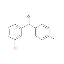 Aobchem&nbsp;Methanone  (3-bromophenyl)(4-iodophenyl)- | ≥95% | CAS 890098-13-2 | C13H8BrIO | 500mg