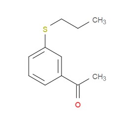 Aobchem&nbsp;1-[3-(Propylthio)phenyl]ethanone | ≥95% | CAS 1342433-88-8 | C11H14OS | 250mg