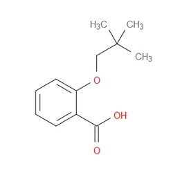 Aobchem&nbsp;2-(2 2-Dimethylpropoxy)benzoic acid | ≥95% | CAS 2163563-77-5 | C12H16O3 | 1g
