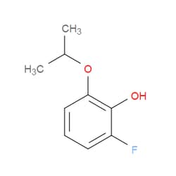 Aobchem&nbsp;2-Fluro-6-isopropoxyphenol | ≥97% | CAS 1055315-24-6 | C9H11FO2 | 250mg