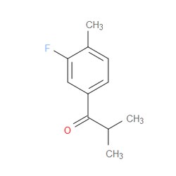 Aobchem&nbsp;1-Propanone  1-(3-fluoro-4-methylphenyl)-2-methyl- | ≥95% | CAS 1182786-50-0 | C11H13FO | 500mg