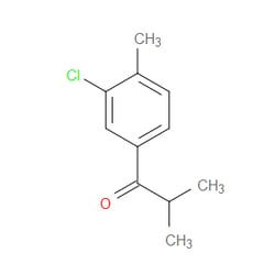 Aobchem&nbsp;1-Propanone  1-(3-chloro-4-methylphenyl)-2-methyl- | ≥95% | CAS 75187-42-7 | C11H13ClO | 250mg