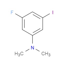 Aobchem&nbsp;3-Fluoro-5-iodo-N N-dimethylaniline | ≥97% | CAS 1369808-80-9 | C8H9FIN | 500mg